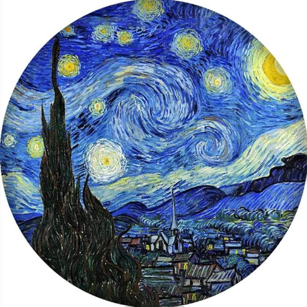 5D Diamond Painting Starry Night Full Round Drill 45*45 لوحه ستيري نايت رسم بالماس