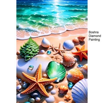 Diamond painting Egypt sea