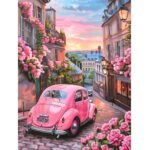 Diamond painting car