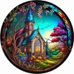 5d Diamond Painting Egypt DIY Dream house full crystal round Ab drill 55*55 لوحة ماسية بيت الاحلام المدور رسم بالماس