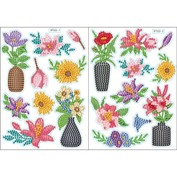 5d Diamond painting Boshra plants stickers إستيكرات نباتات رسم بالماس