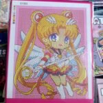 5d Diamond Painting Egypt girl 2 Round drill with frame17*22 لوحة ماسيه البنوته لوحات ماسية مع إيطار