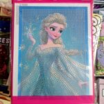 5d Diamond Painting Egypt girl Round drill with frame17*22 لوحة ماسيه البنوته لوحات ماسية مع إيطار