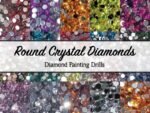 ⁦5d Diamond painting Trees full round crystal 40*50 لوحة الأشجار كريستال الرسم بالماس⁩ - الصورة ⁦2⁩