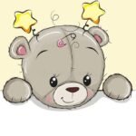 5d Diamond Painting Boshra - Quite Bear Disney full round drill 25*25لوحة الدبدوب الهادي رسم بالماس