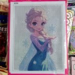 5d Diamond Painting Egypt Frozen Round drill with frame17*22 لوحة ماسيه فروزن لوحات ماسية مع إيطار