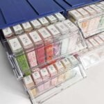 Boshra Giant Diamond painting box 4*1 with 140 box علبة تنظيم الرسم بالماس العملاقة