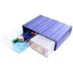 Boshra Giant Diamond painting box 4*1 with 140 box علبة تنظيم الرسم بالماس العملاقة
