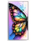 5d Diamond Painting Egypt Butterfly full round crystal drill 30*60 لوحة الفراشات كنفاه الماس