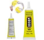 E 8000 Rhinestone Glue Clear Multi-Function Super Glue for Jewelry Repair, Small Hobby Models, Metal Stone Crafts, Fabric(110ML)لزق ايه 8000 للزق الماسات ولكل الاغراض ضد الماء
