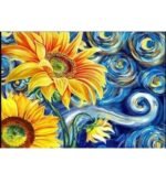 5d Diamond painting Egypt Rose full square drill 30*40 لوحة الوردالجوري رسم بالماس