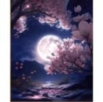 5d Diamond Painting Egypt Lavender butterfly full round  ab drill 35*45 لوحة الفراشات البنفسجي رسم بالماس