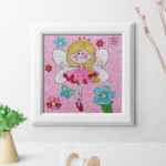 diamond painting Kids Awl crystal Full Drill 15*15 لوحة البومه الرسم بالماس للأطفال دايموند كريستال