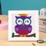 diamond painting Kids Awl crystal Full Drill 15*15 لوحة البومه الرسم بالماس للأطفال دايموند كريستال