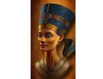5d Diamond painting Nefer full ab round 40*60 لوحةنفرتيتي رسم بالماس