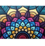 5d spring color DIY Full Round crystal Drill Diamond Painting 40*50 لوحة الوان الربيع كريستال رسم بالماس