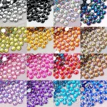 لوحة الأحلام البيضاء رسم بالماس 5 d Diamond painting Boshra white Dreamy Picture full round crystal drill 40*50