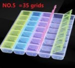 Diamond painting Big box 35 Grids علب تنظيم الرسم بالماس