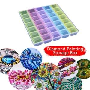 Diamond painting Big box 35 Grids علب تنظيم الرسم بالماس
