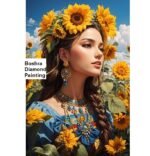 5D Diamond Painting Egypt Boshra Spring Full square ab Drill لوحه ماسية نسمات الربيع 35*45