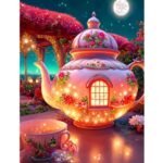 5d Diamond Painting Magic pot full round 45*60 لوحة البراد السحري رسم بالماس