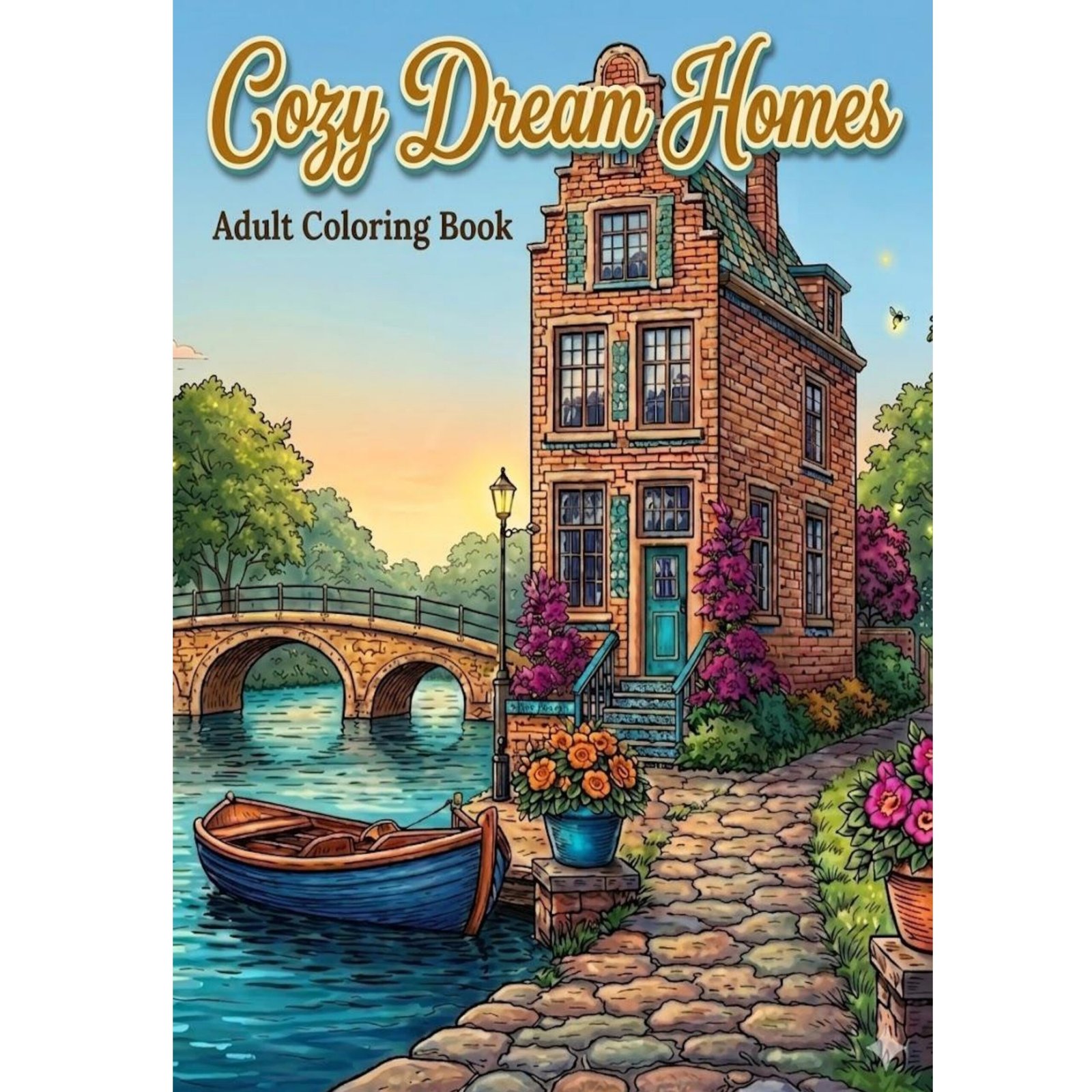 Cozy Dream home 55 book for kids & Adult Egypt Cozy Dream home 55 book for kids & Adult Egypt book كتاب التلوين كوزي الترا هاى كوبي - الصورة 1