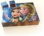 ⁦Frozen Blocks Cube Jigsaw Puzzles for Kids 20 Cubes+6 years old بازل مكعبات فروزن⁩ - الصورة ⁦2⁩