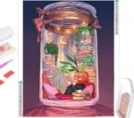 5d Diamond painting My special word full round Ab drill 55*70 لوحة عالمي الخاص رسم بالماس