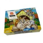 Tom & jerry Cube Jigsaw Puzzles for Kids 12 Cubes+5 years old بازل مكعبات توم و جيري - الصورة 3