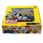 Mine & duck Cube Jigsaw Puzzles for Kids 16 Cubes+5 years old بازل مكعبات ميمي و زيزي