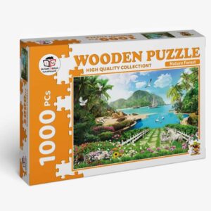 Wooden Jigsaw Puzzles Forst for Adults 1000 Piece Puzzle for Adults 1000 بازل الغابه خشب قطعة