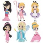 5d Diamond painting stickers princes 6 إستيكرات اميرات رسم بالماس