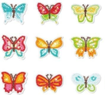 5d Diamond painting stickers Butterfly 9 إستيكرات شكل الفراشات رسم بالماس