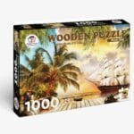 Wooden Jigsaw Puzzles ship for Adults 1000 Piece Puzzle for Adults 1000  بازل السفينه خشب قطعة