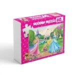 Wooden Jigsaw Puzzles princes for Adults 60 Piece Puzzle for Adults 60  بازل اميرات خشب قطعة