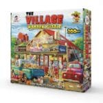 Wooden Jigsaw Puzzles village for Adults 300 Piece Puzzle for Adults 300  بازل القريه خشب قطعة