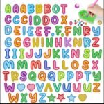 5d Diamond painting stickers letters 4 sheet إستيكرات حرووف رسم بالماس