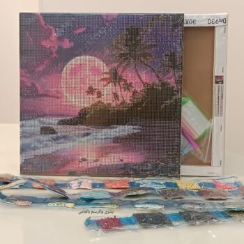 the moon 30*30 diamond art
