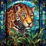 5d Diamond painting Tiger full round drill 30*30 لوحة ماسية النمر رسم بالماس