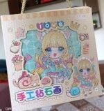 ⁦5d Diamond Painting Egypt yellow hair girl partial drill with frame18*18 لوحة البنت ذات الشعر الأصفر لوحة ماسية جزئيه مع إيطار⁩ - الصورة ⁦4⁩