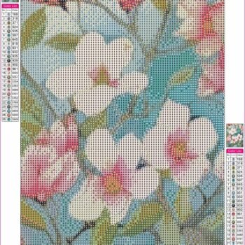 5d Diamond painting Egypt flower full round drill 30*40 لوحة ماسية الأزهار