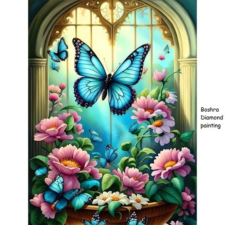 A064-35X45CM-Boshra diamond painting Egypt لوحات ماسية