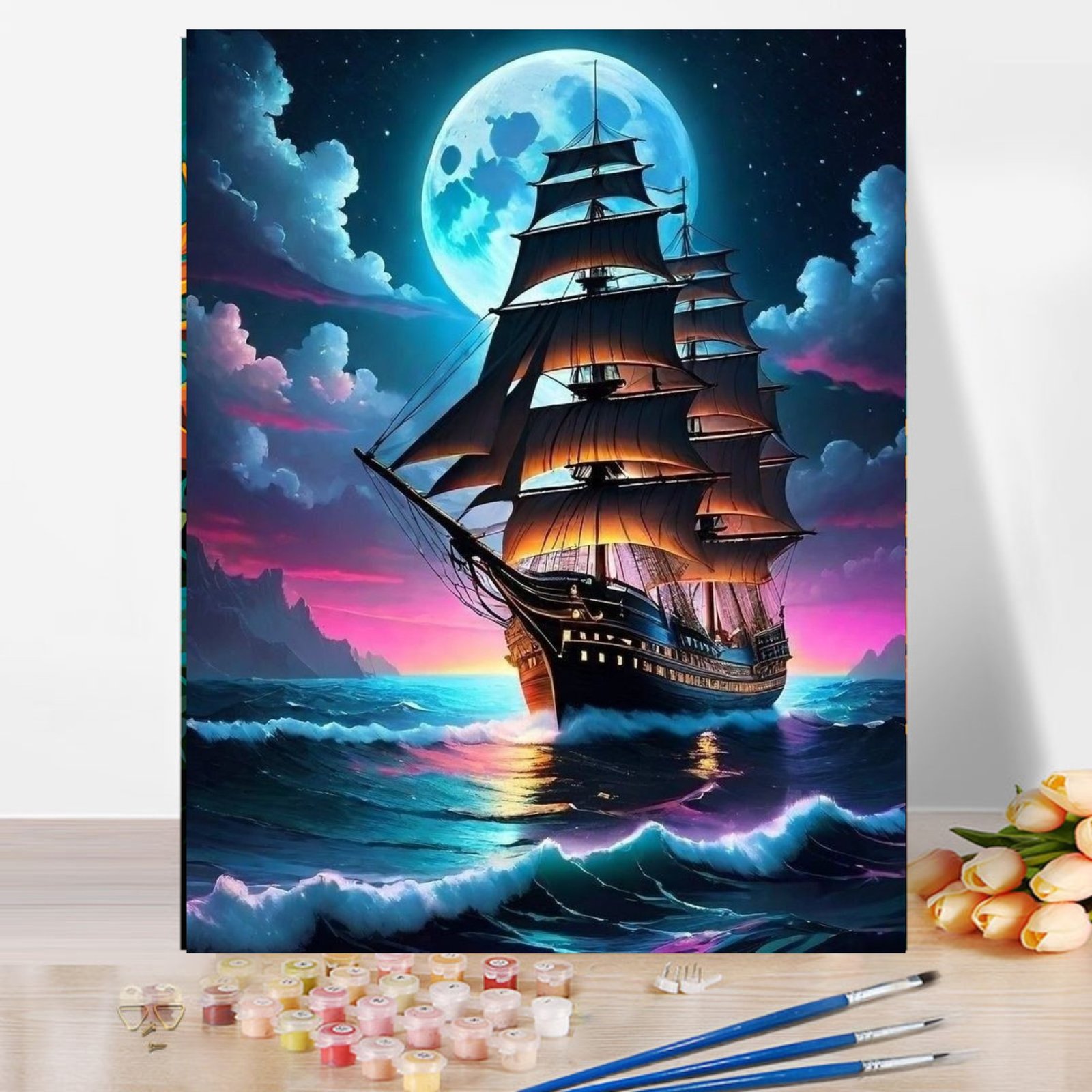 Paint by number Boshra 8 تلوين بالأرقام