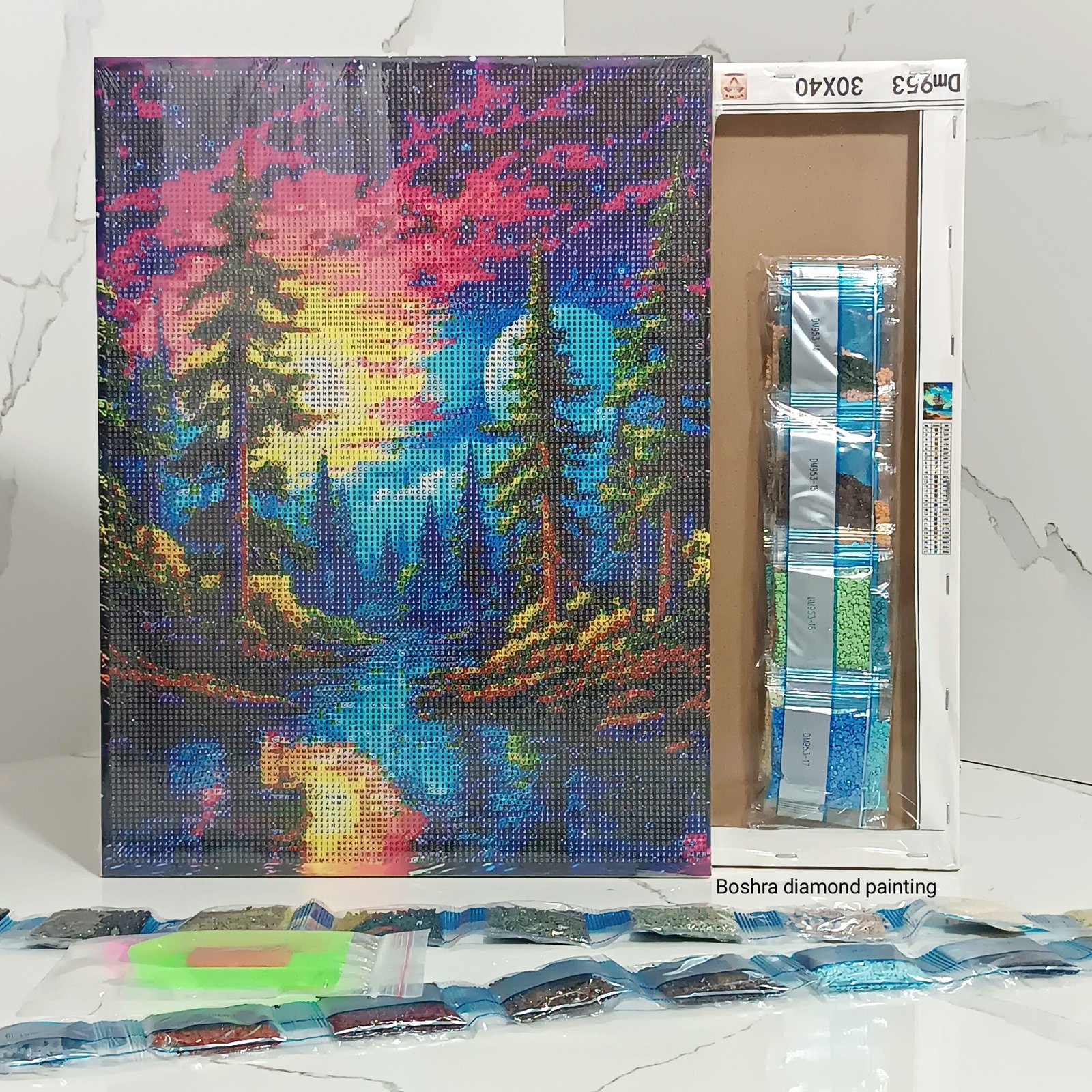 diamond painting Eegypt forst رسم بالماس