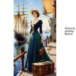 5d Diamond Painting from a long time full round drill 50*70 لوحة انتظرتك كثيرا رسم بالماس