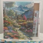 5d Diamond painting Egypt dream house full round ab drill 40*50 لوحة ماسية بيت الاحلام