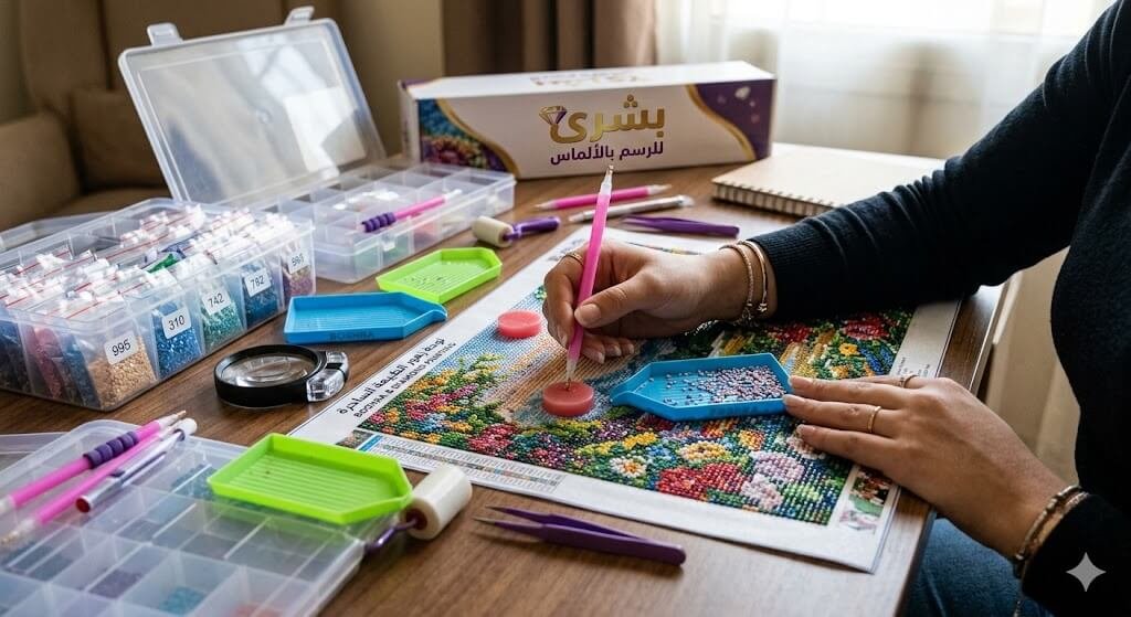 Diamond Painting Egypt tools kit