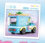 LEGO flower car ليجو سيارة ورد 247 قطعة – لعبة تركيب وتحكم ممتعة - الصورة 3