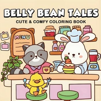 Belly-Bean-Tales-coloring-book-for-kids-Adult-Egypt