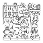 Calm Days coloring book for KIds & Adult Egypt